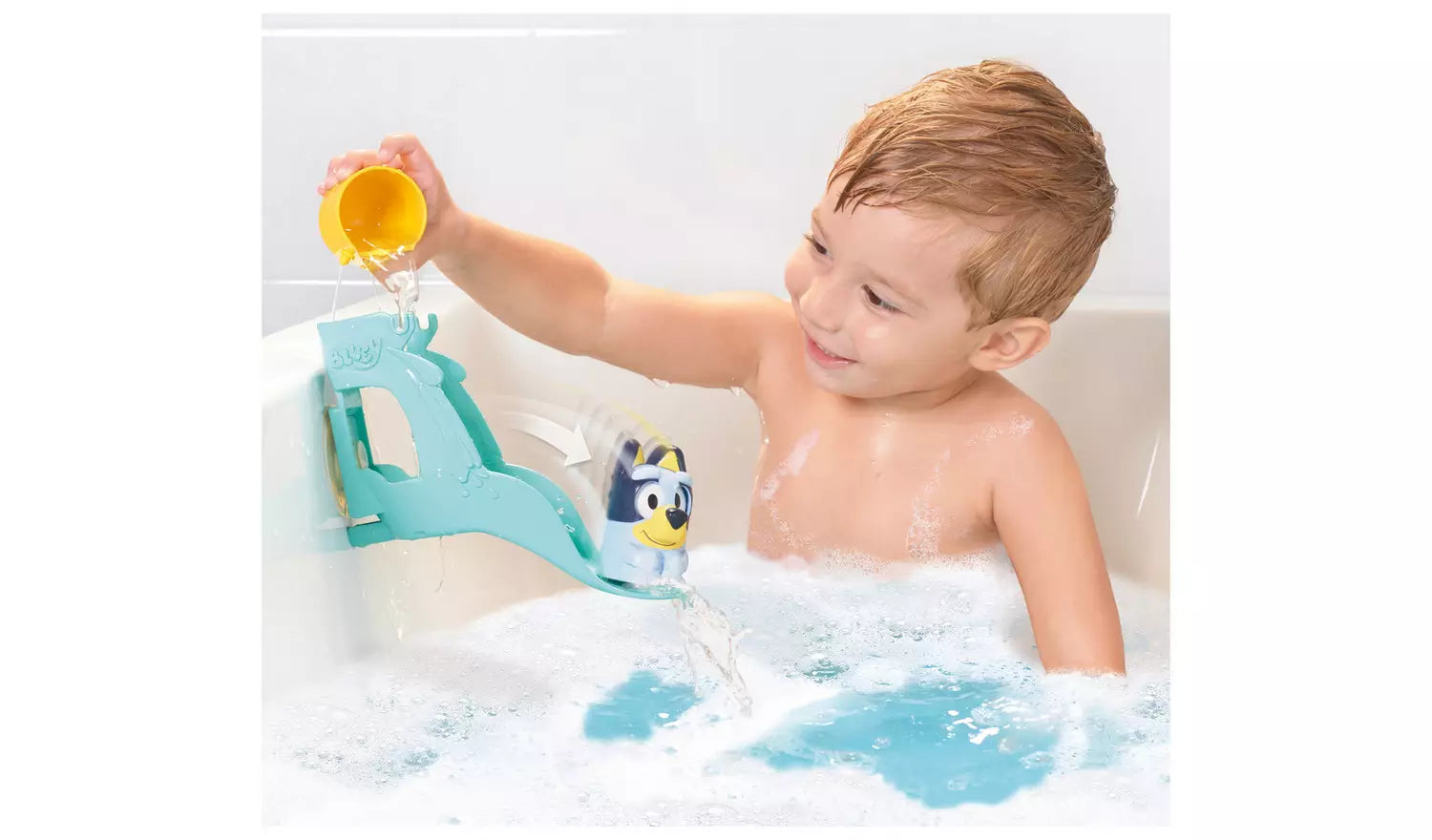 Bluey's Water Slide Bath Toy