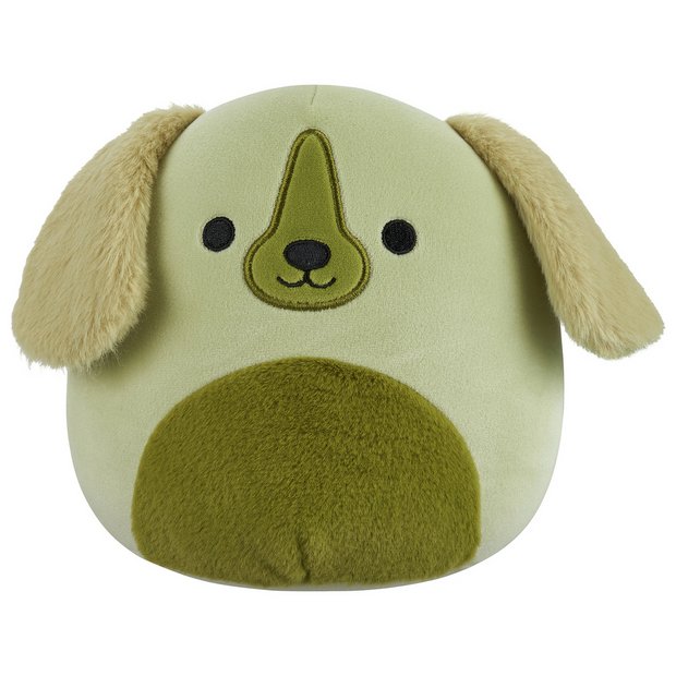 7.5 Squishmallows Brad - Green Retriever With Fuzzy Belly