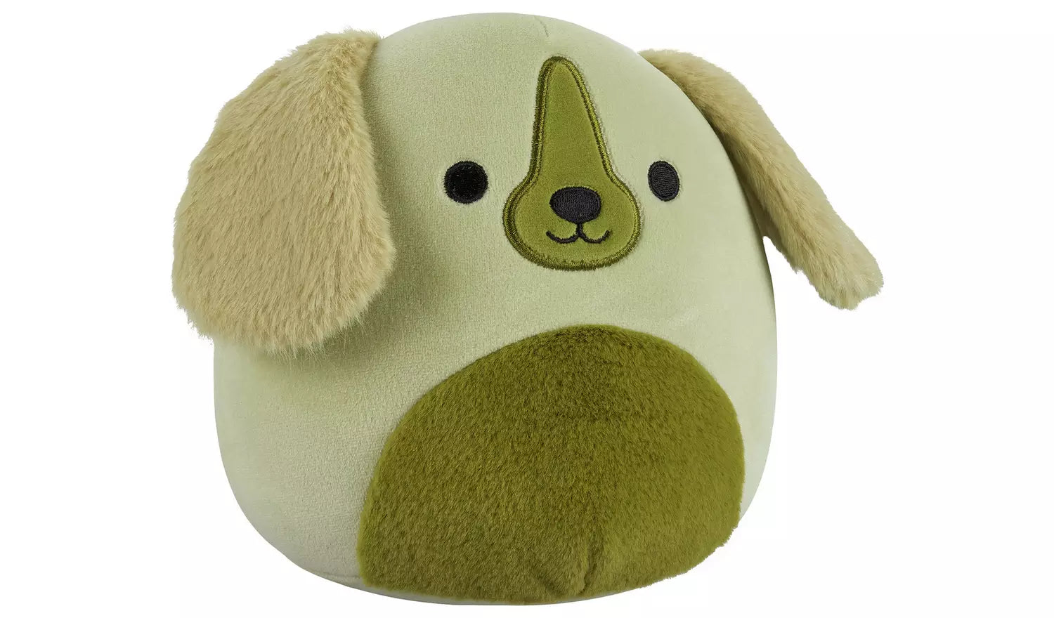 7.5 Squishmallows Brad - Green Retriever With Fuzzy Belly