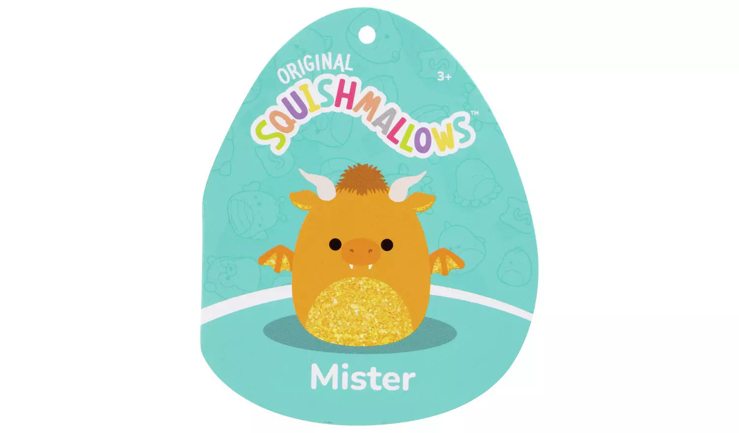 16" Squishmallows Preeto Mister Gold Dragon