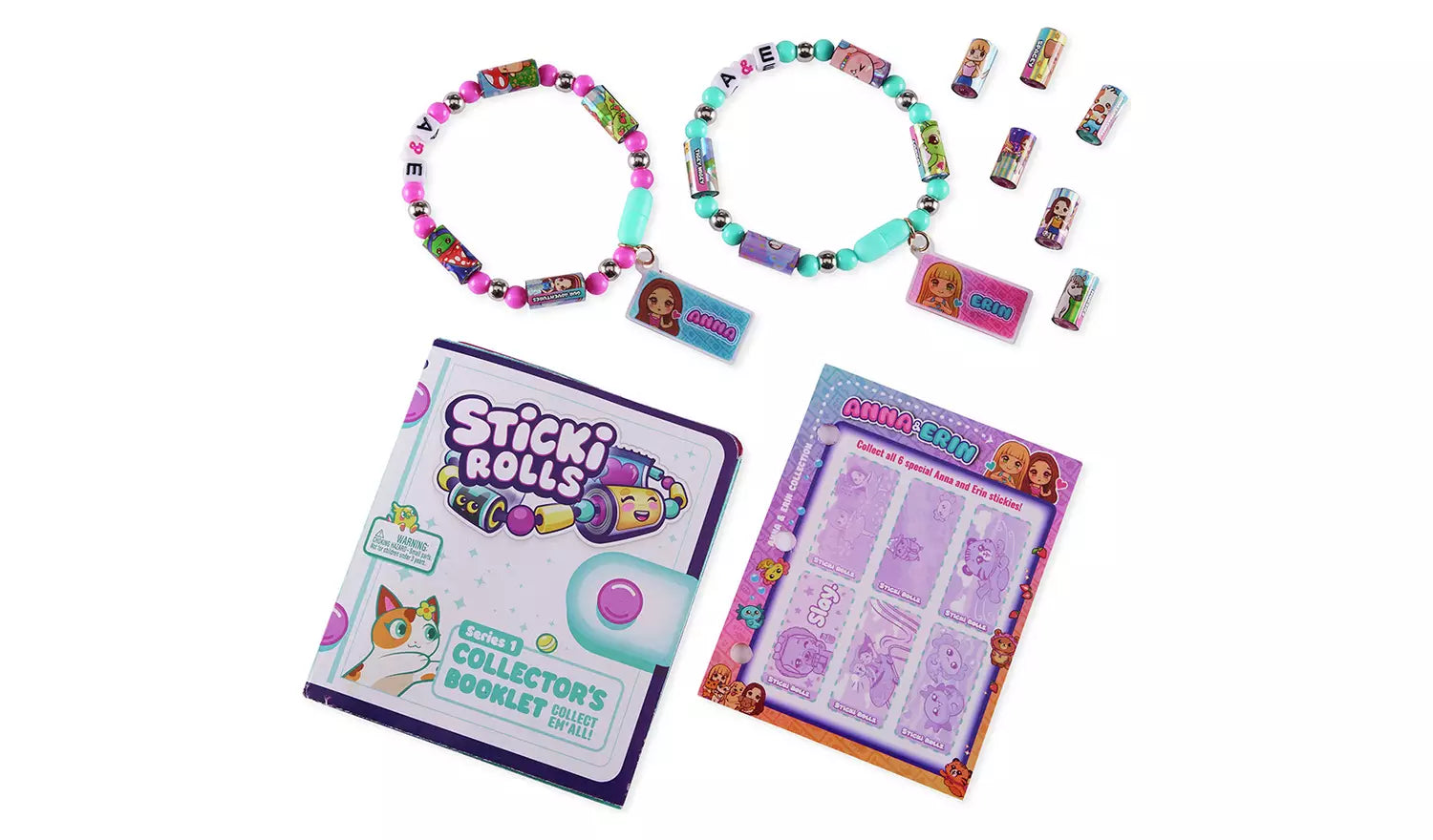 Sticki Rolls Anna & Erin BFF Pack