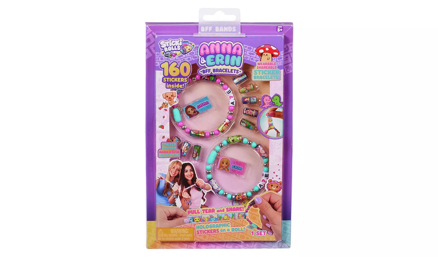 Sticki Rolls Anna & Erin BFF Pack