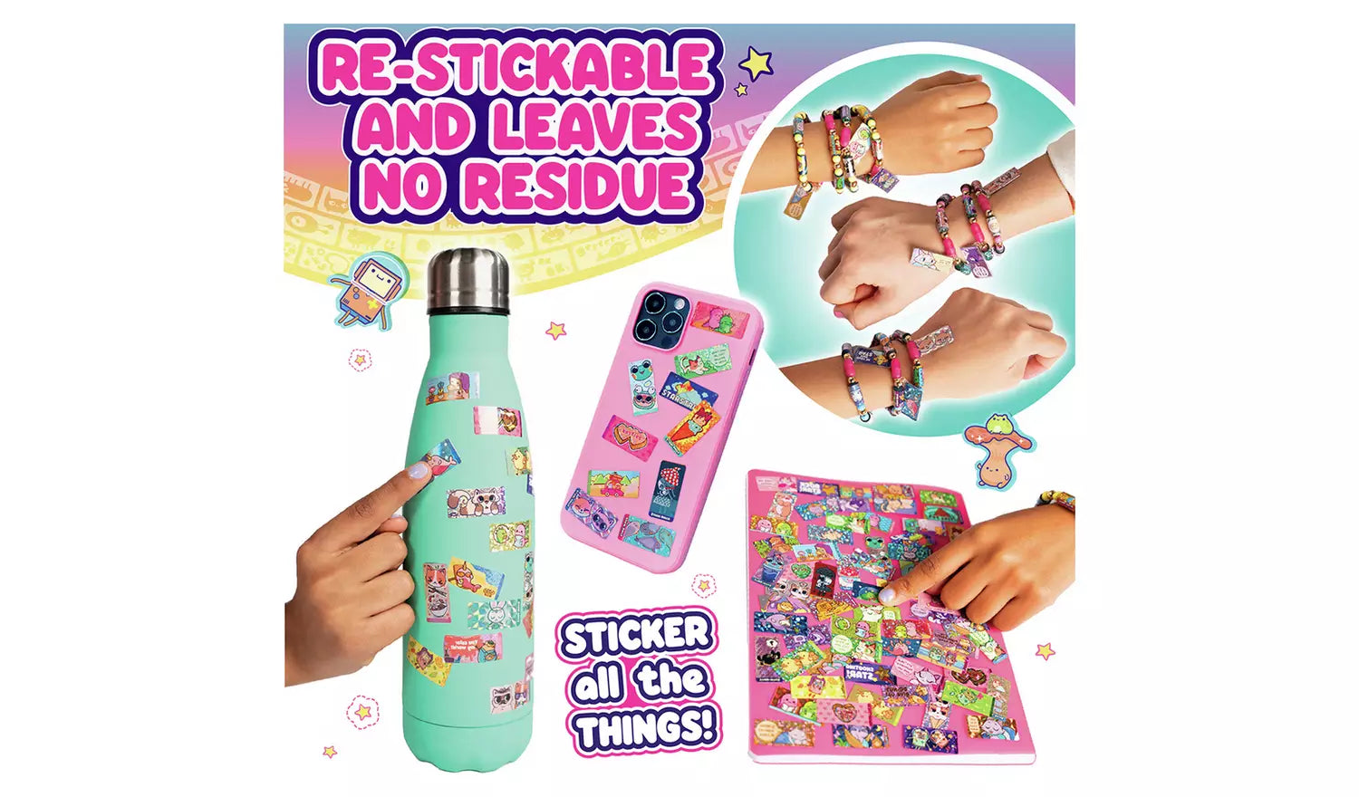Sticki Rolls Anna & Erin BFF Pack