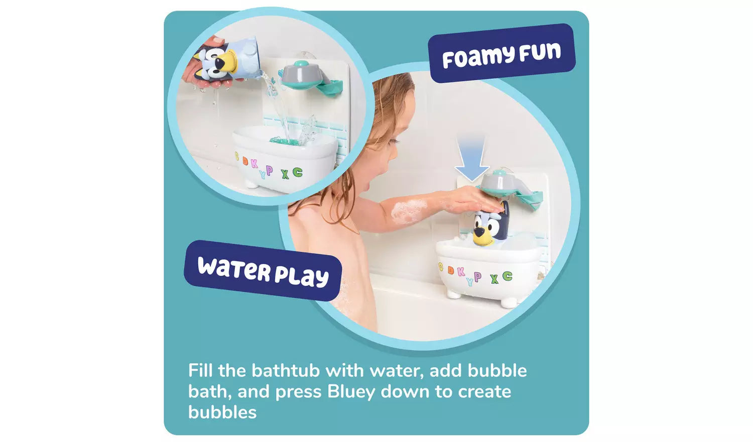 Shower & Scrub Bluey
