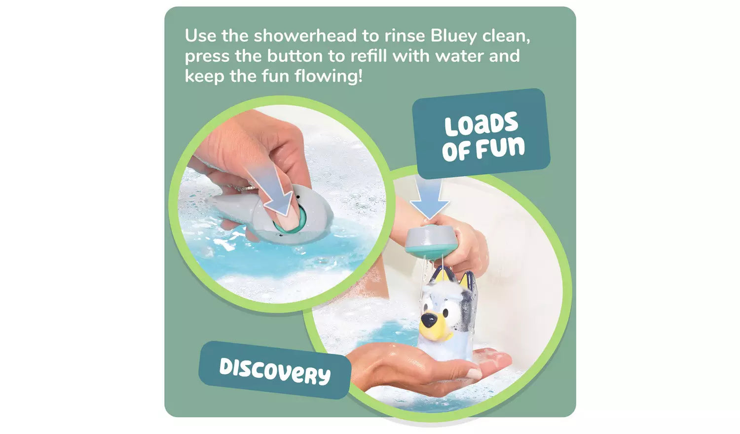 Shower & Scrub Bluey