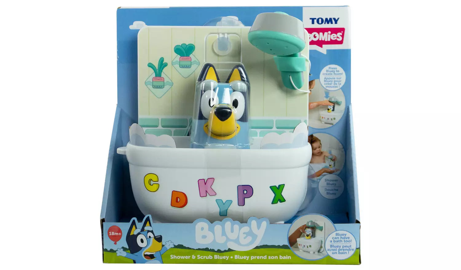 Shower & Scrub Bluey