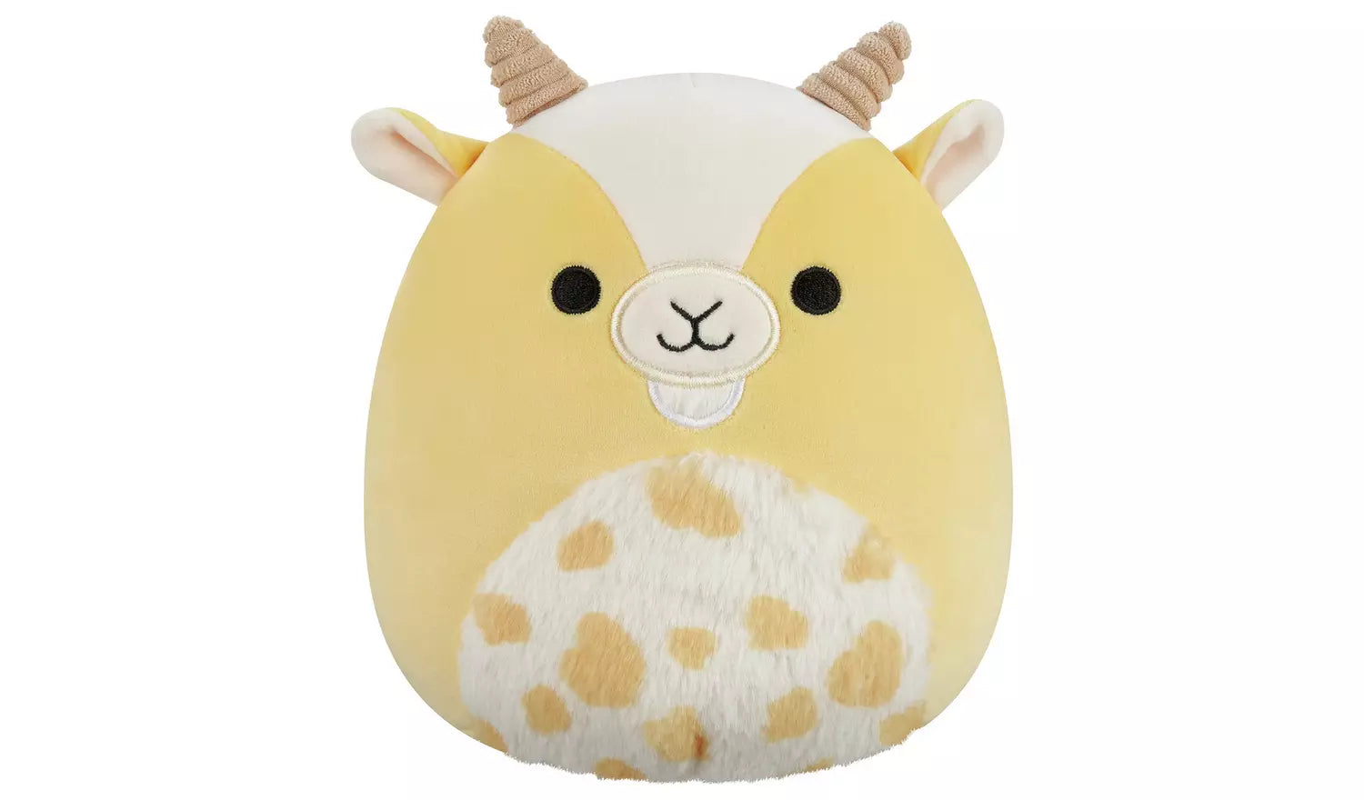 7.5 Squishmallows Miel - Yellow Goat With Spotted Belly