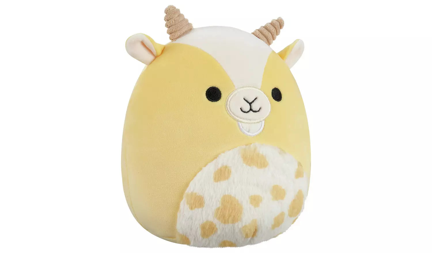 7.5 Squishmallows Miel - Yellow Goat With Spotted Belly
