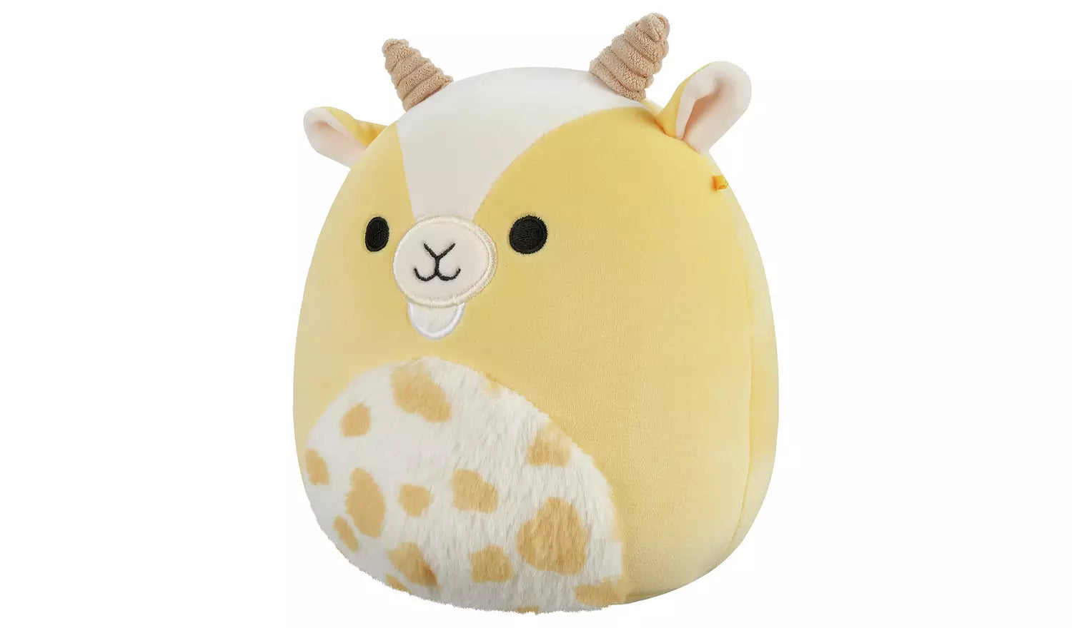 7.5 Squishmallows Miel - Yellow Goat With Spotted Belly