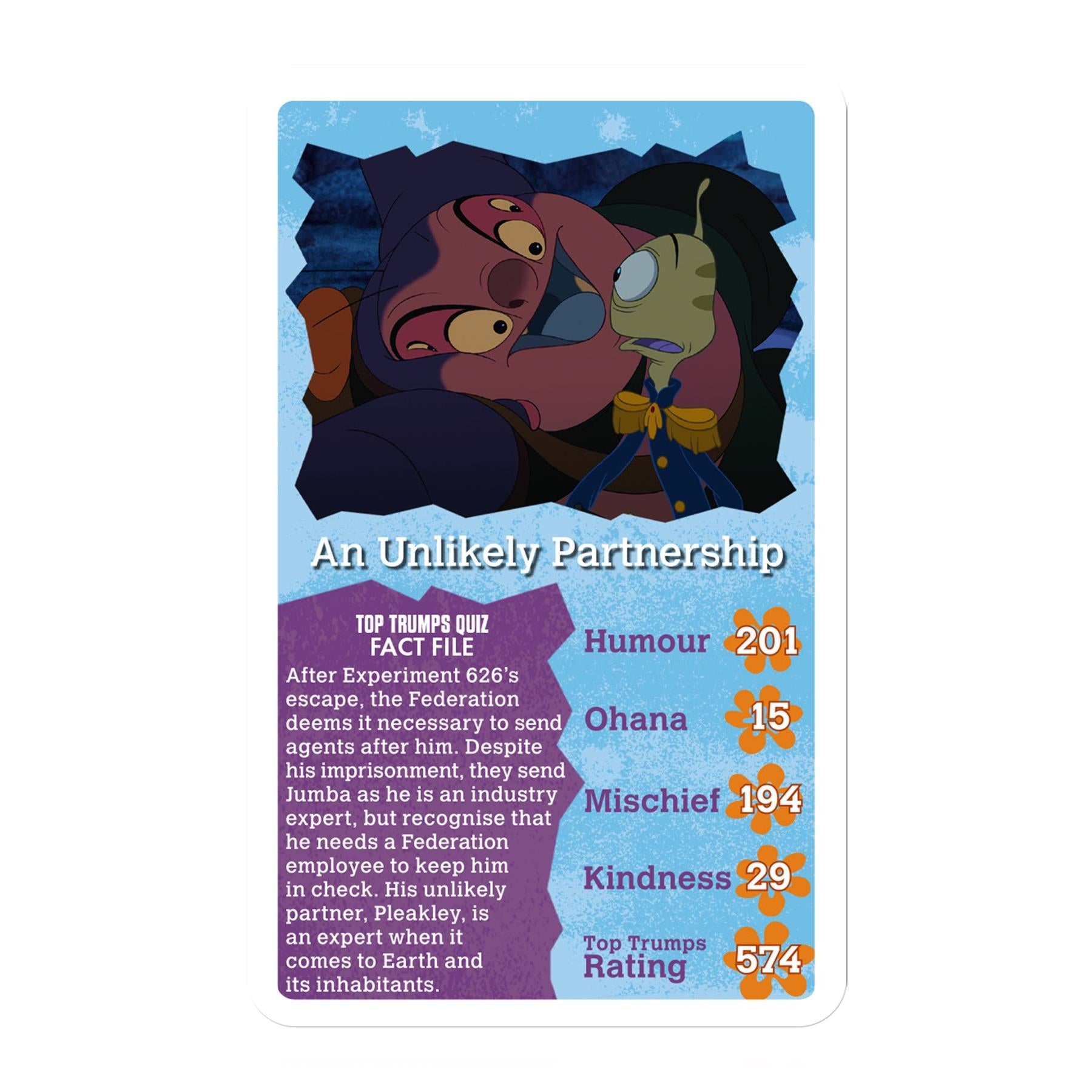 Top Trumps Stitch Movie Moments