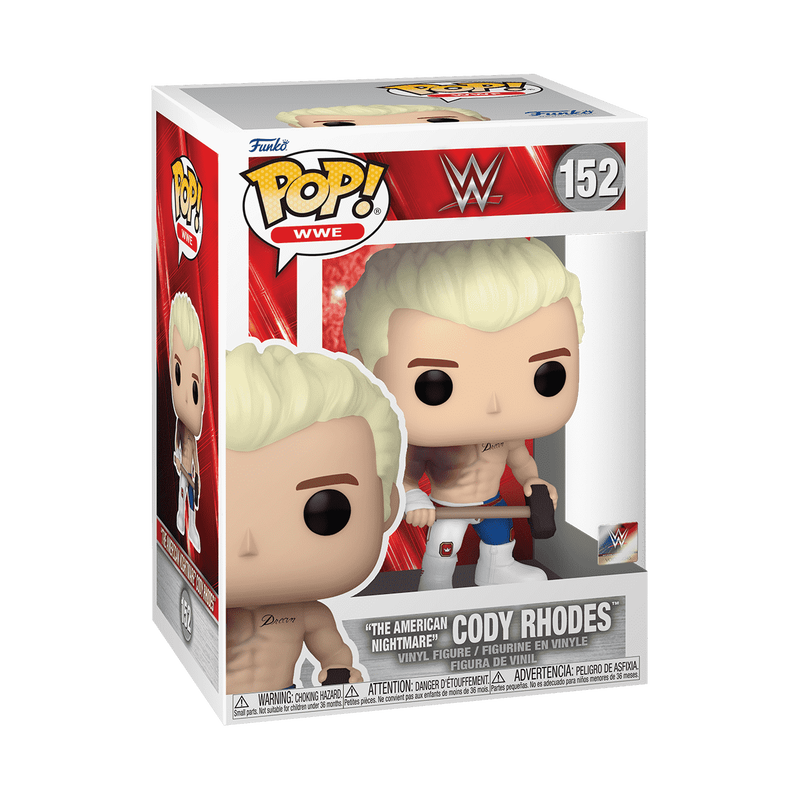 Funko POP! WWE: Cody Rhodes (Hell in a Cell) Vinyl Figure