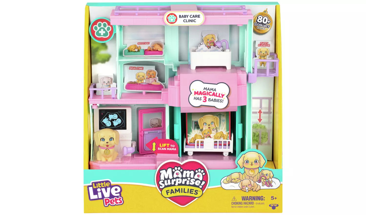 Little Live Pets Mama Surprise Baby Care Clinic