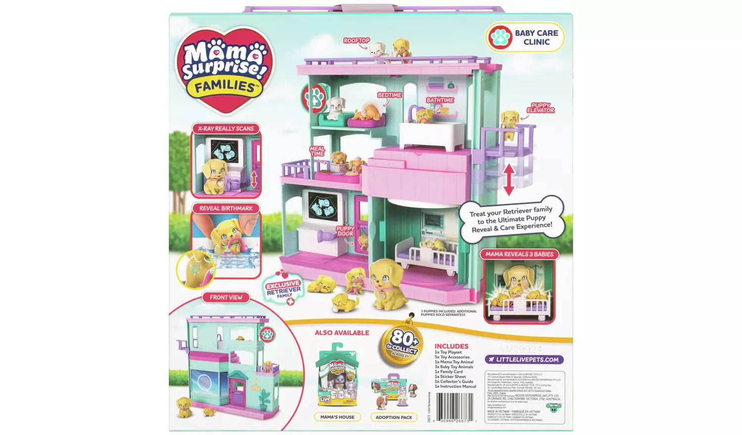 Little Live Pets Mama Surprise Baby Care Clinic