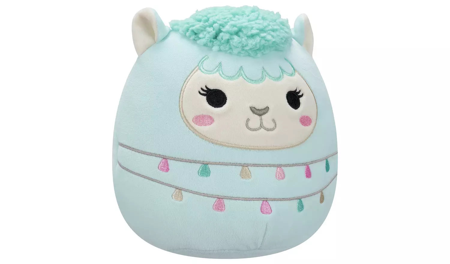 7.5 Squishmallows Lorna - Light Teal Llama