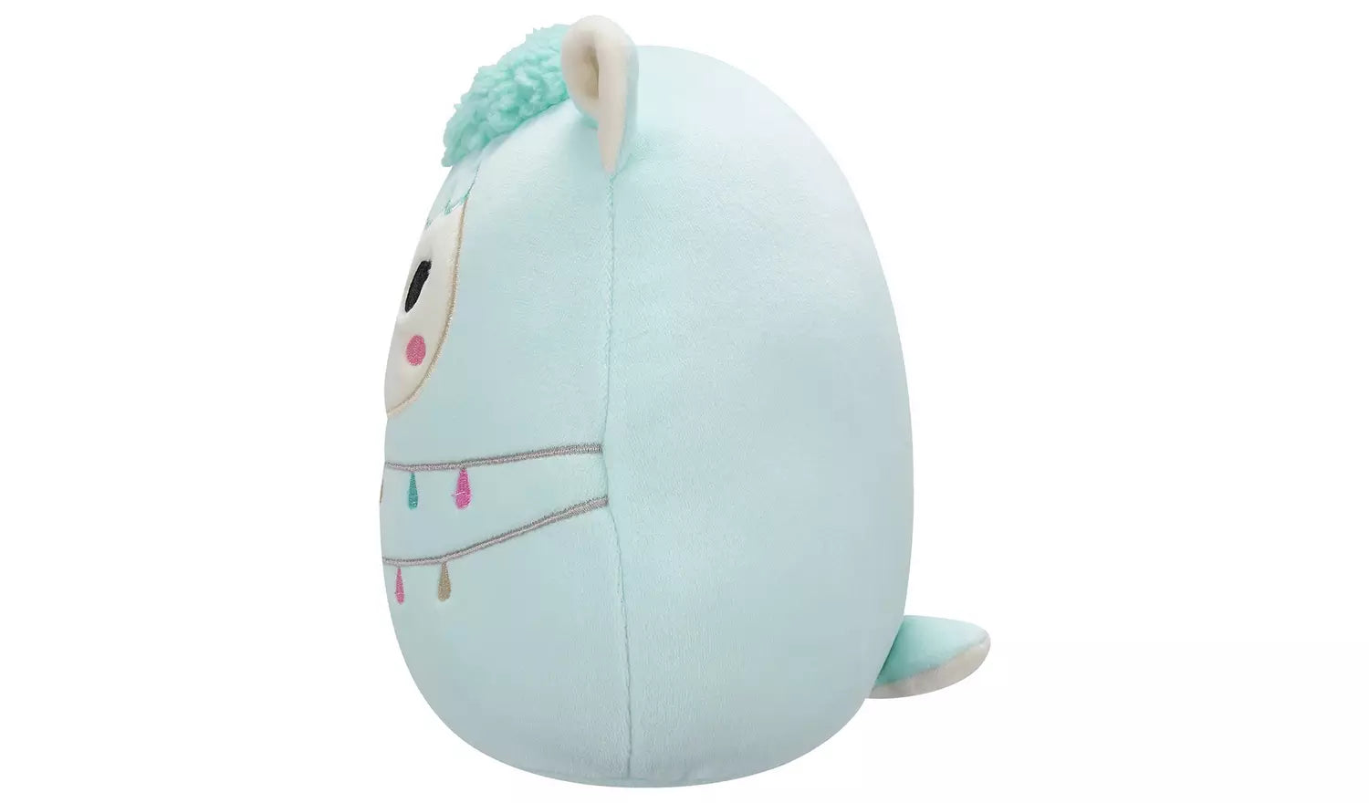 7.5 Squishmallows Lorna - Light Teal Llama