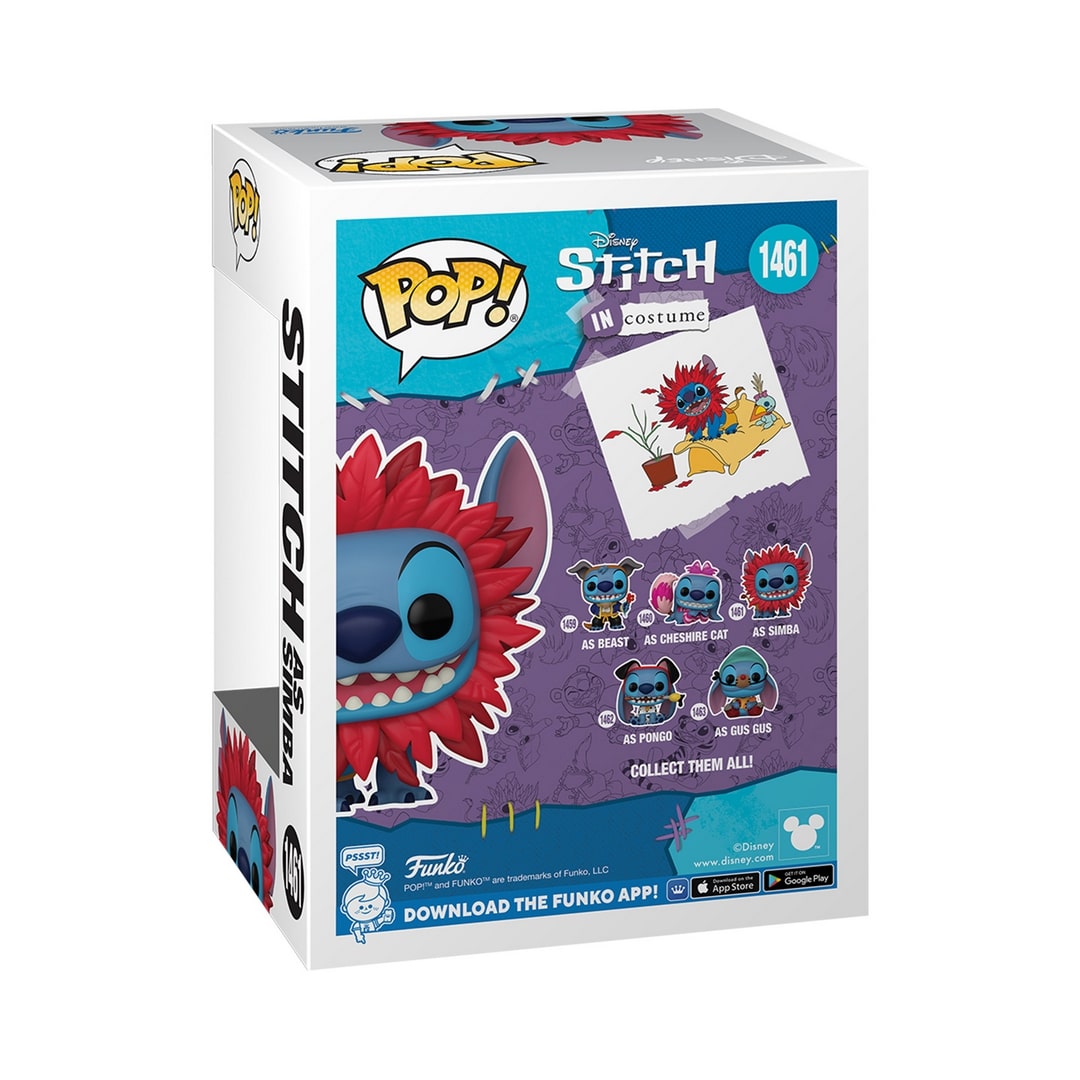 Pop Vinyl-Lilo and Stitch Stitch Costume Simba