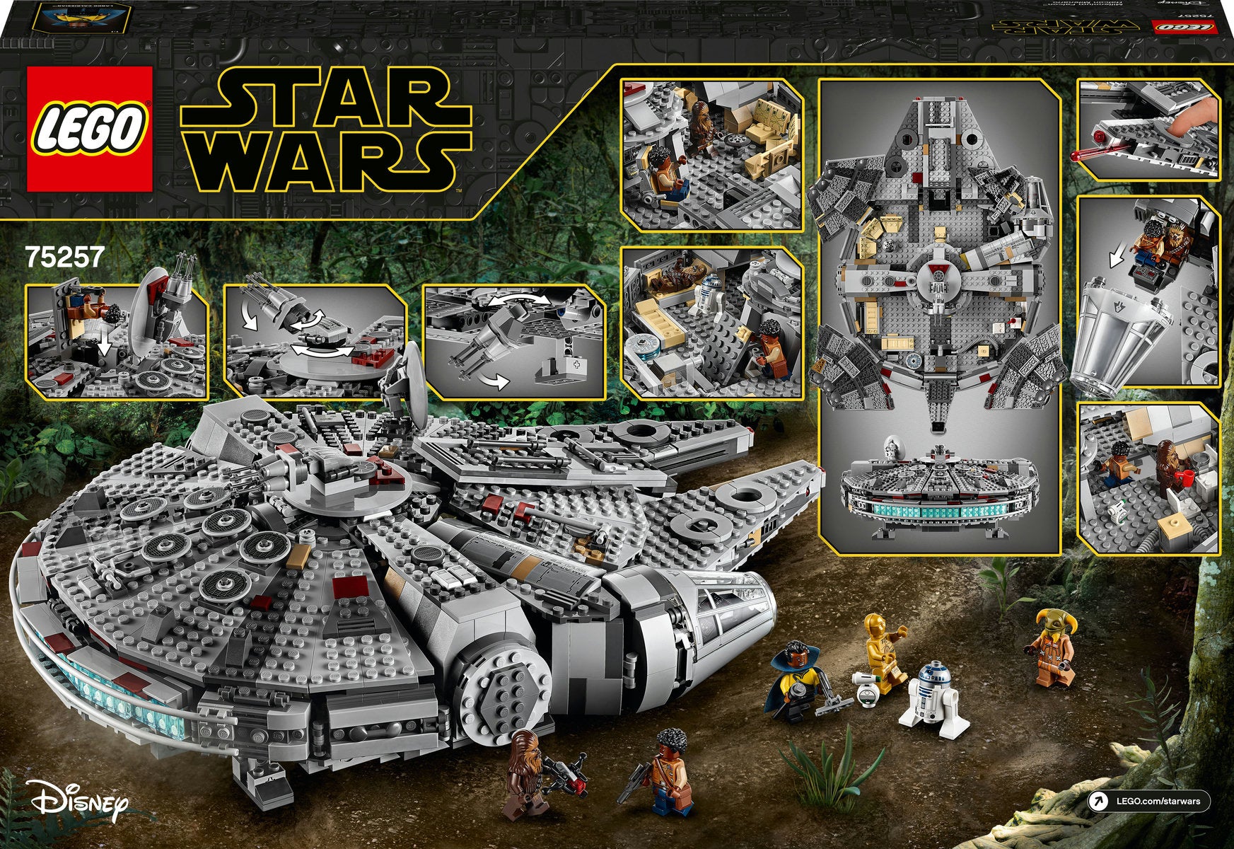 LEGO Star Wars Millennium Falcon Set 75257