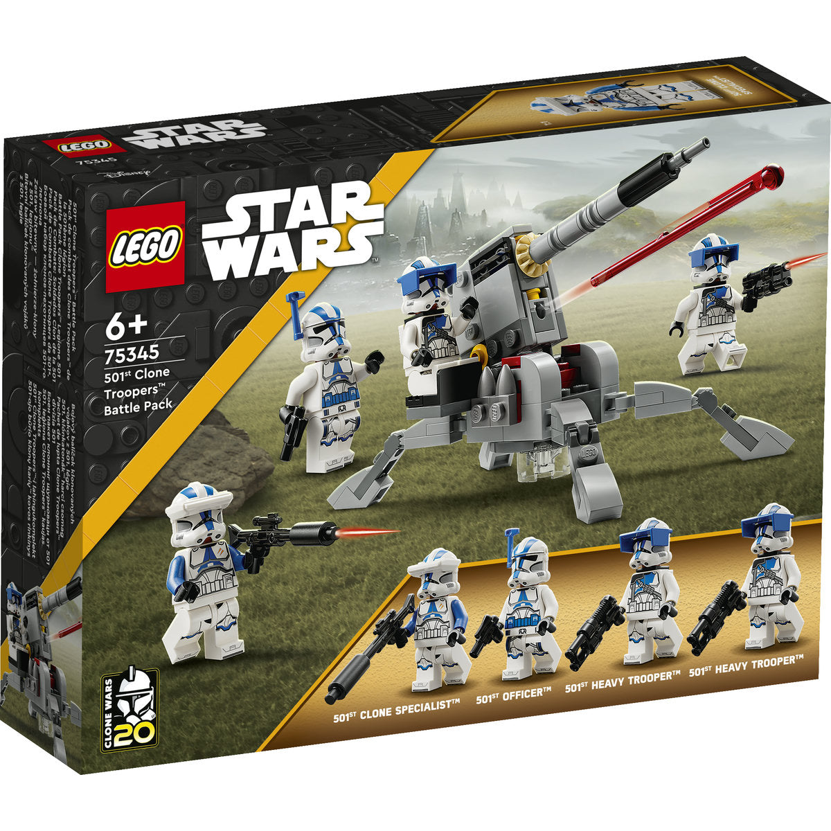 LEGO Star Wars 501st Clone Trooper Battle Pack 75345