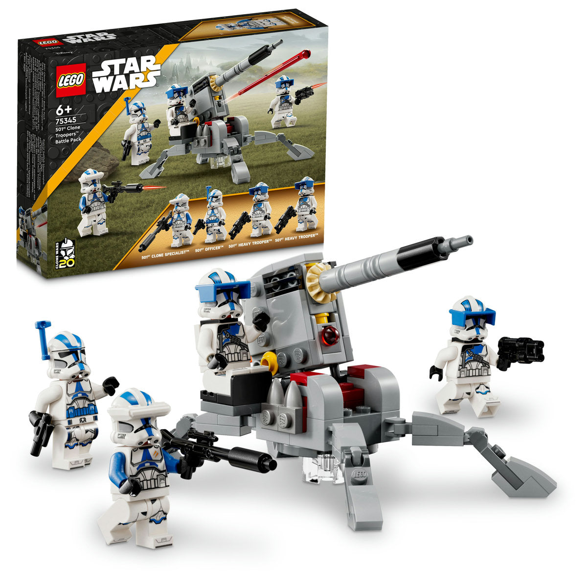 LEGO Star Wars 501st Clone Trooper Battle Pack 75345