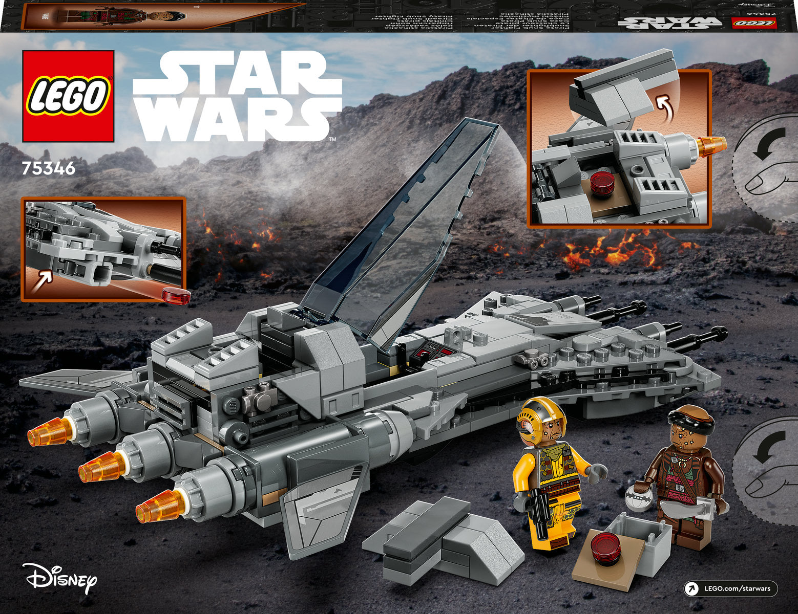 LEGO Star Wars Pirate Snub Fighter Set 75346