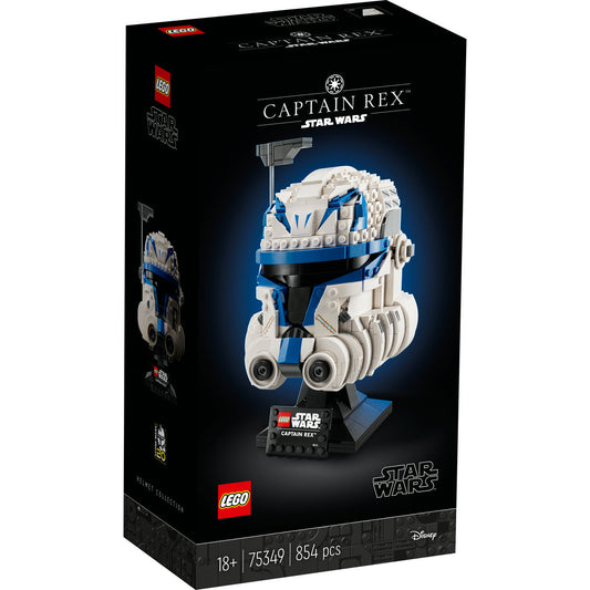 LEGO Star Wars Captain Rex Helmet Set for Adults 75349 - Moons Toystore