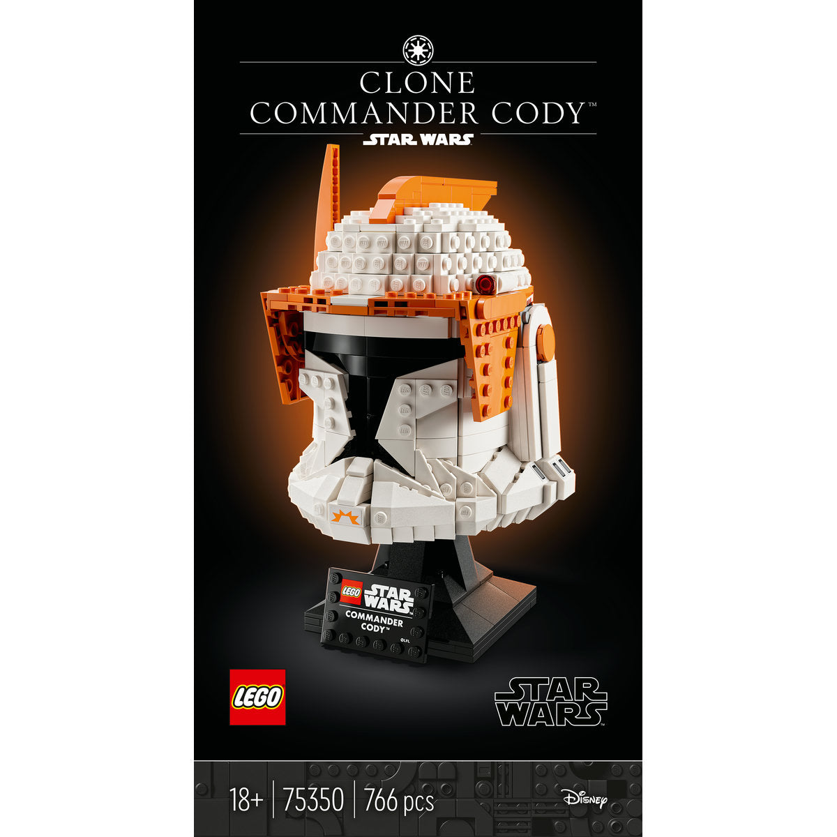 LEGO Star Wars Clone Commander Cody Helmet Set 75350 - Moons Toystore