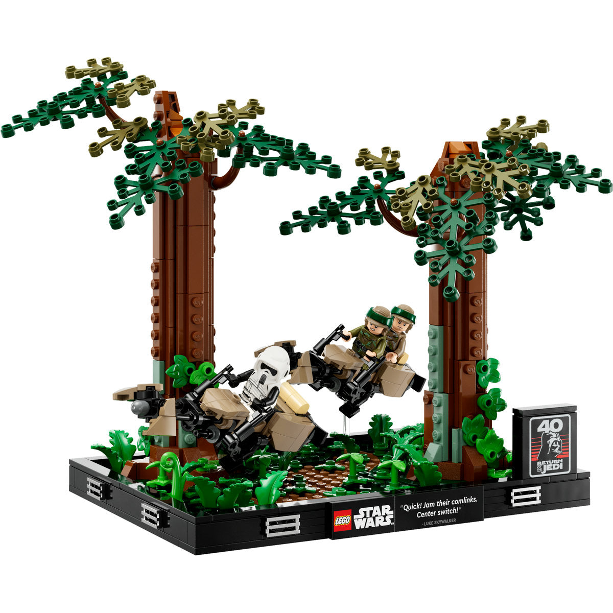 LEGO Star Wars Endor Speeder Chase Diorama Set 75353