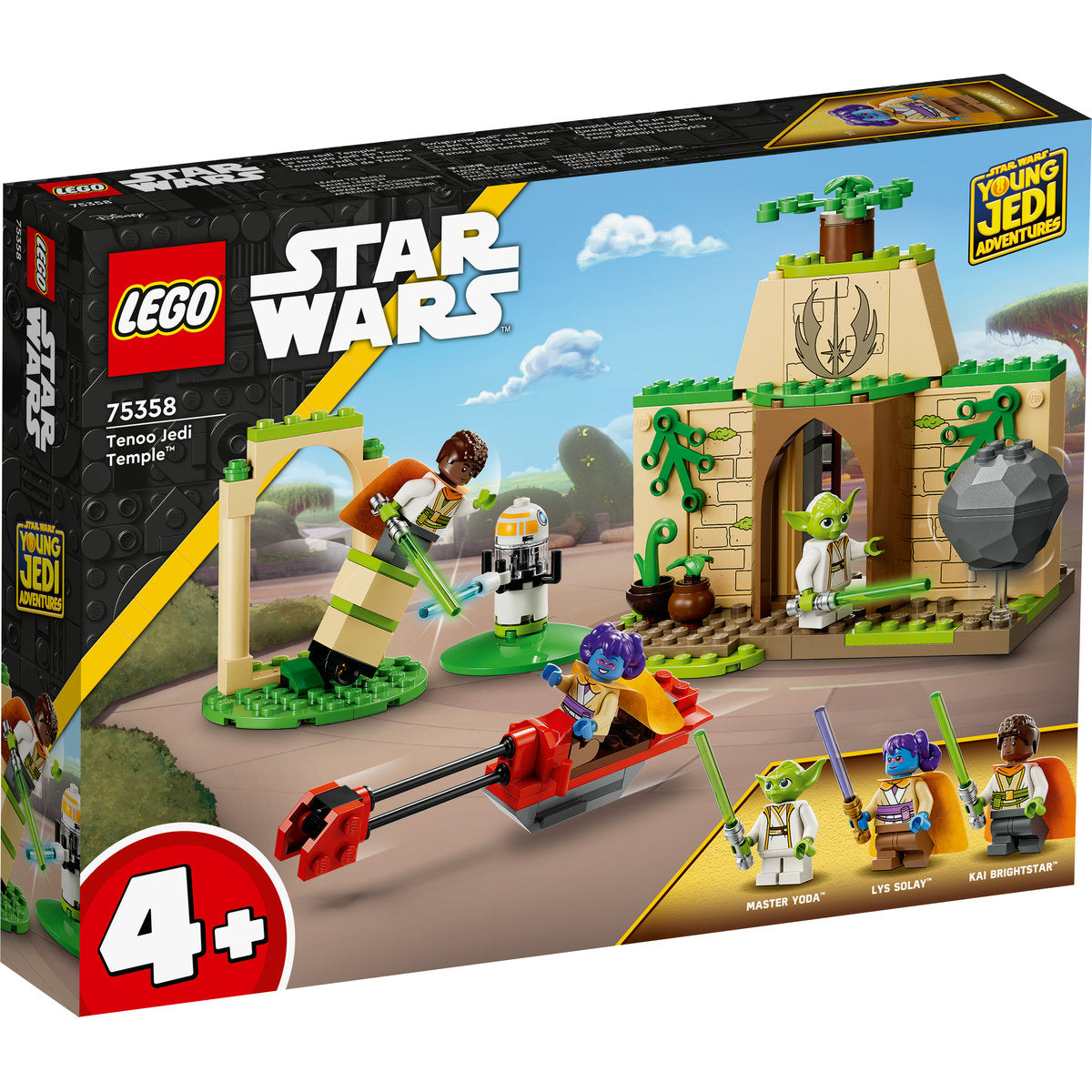 LEGO Star Wars Tenoo Jedi Temple 4+ Set 75358