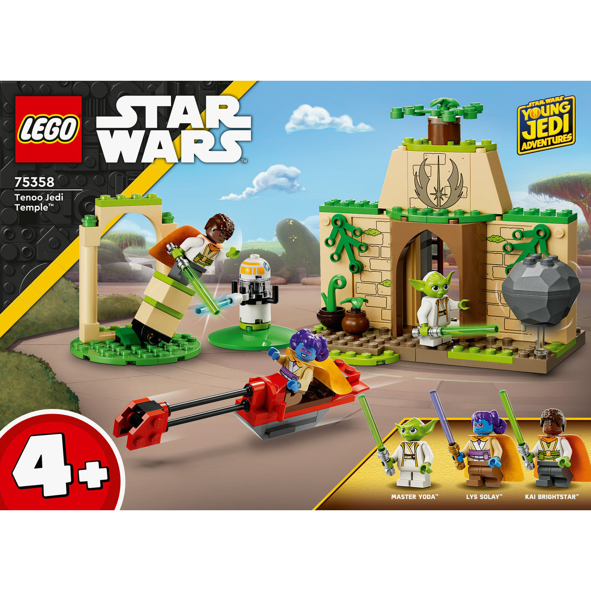 LEGO Star Wars Tenoo Jedi Temple 4+ Set 75358