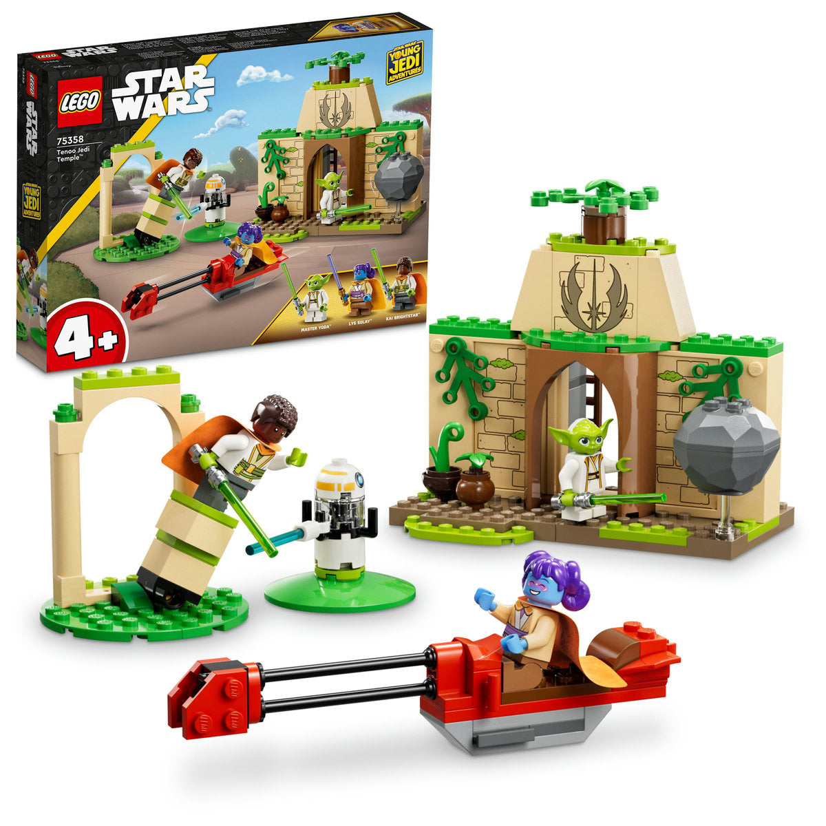 LEGO Star Wars Tenoo Jedi Temple 4+ Set 75358