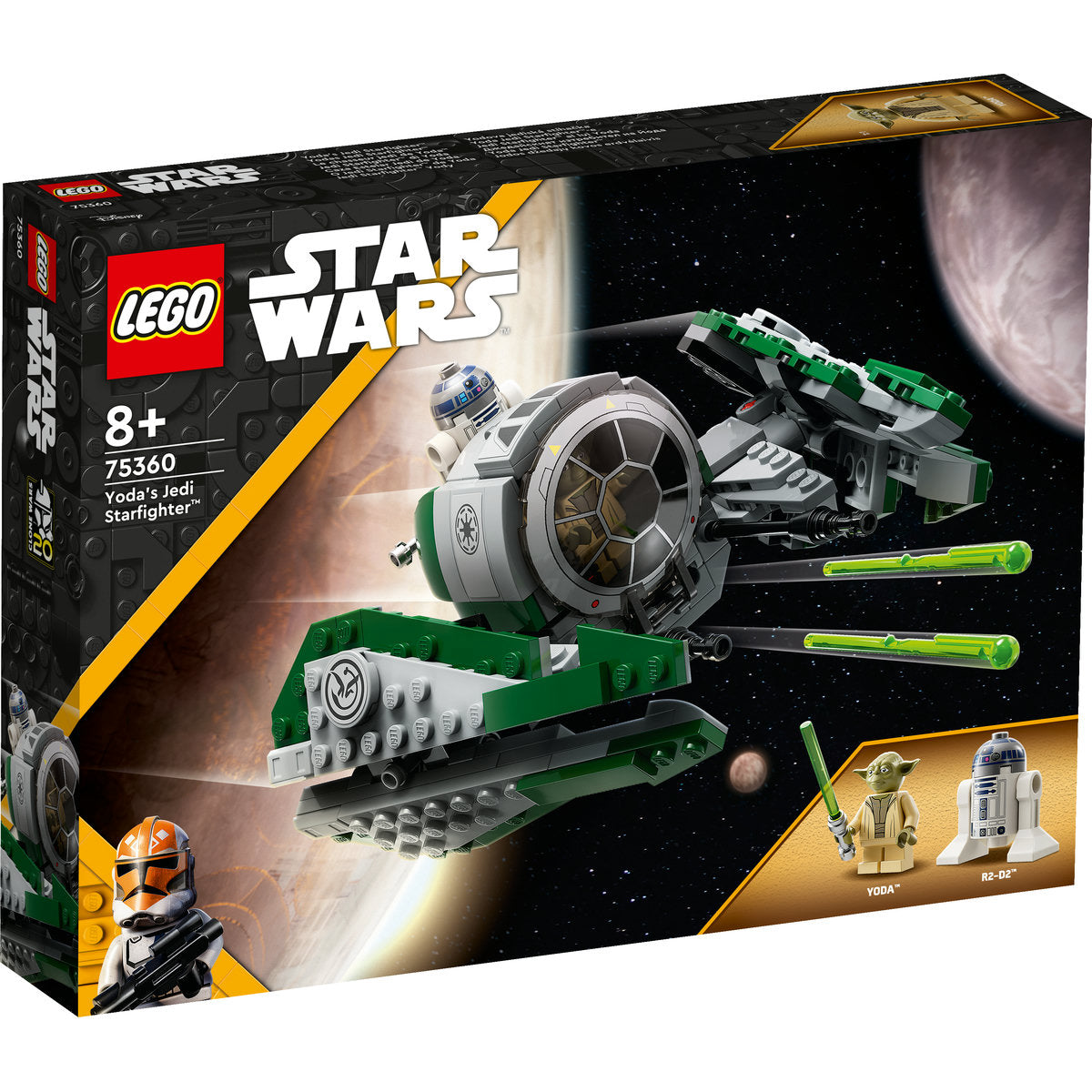 LEGO Star Wars Yoda's Jedi Starfighter Set 75360 - Moons Toystore