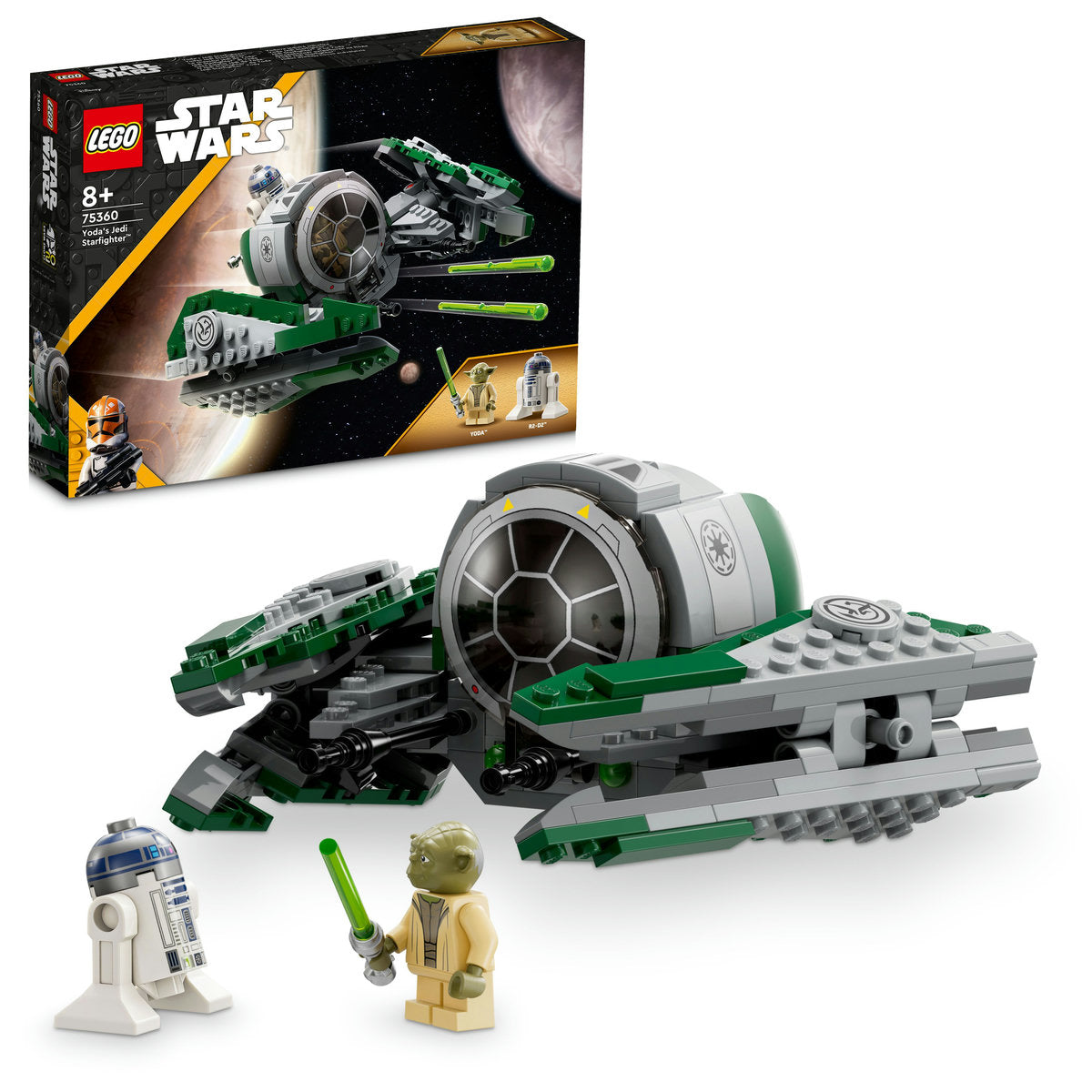 LEGO Star Wars Yoda's Jedi Starfighter Set 75360 - Moons Toystore