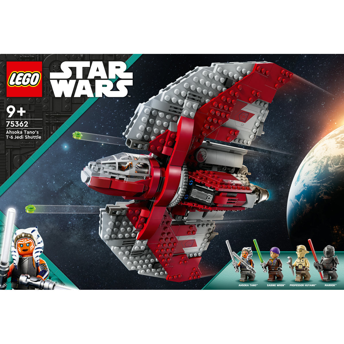 LEGO Star Wars Ahsoka Tano's T-6 Jedi Shuttle 75362