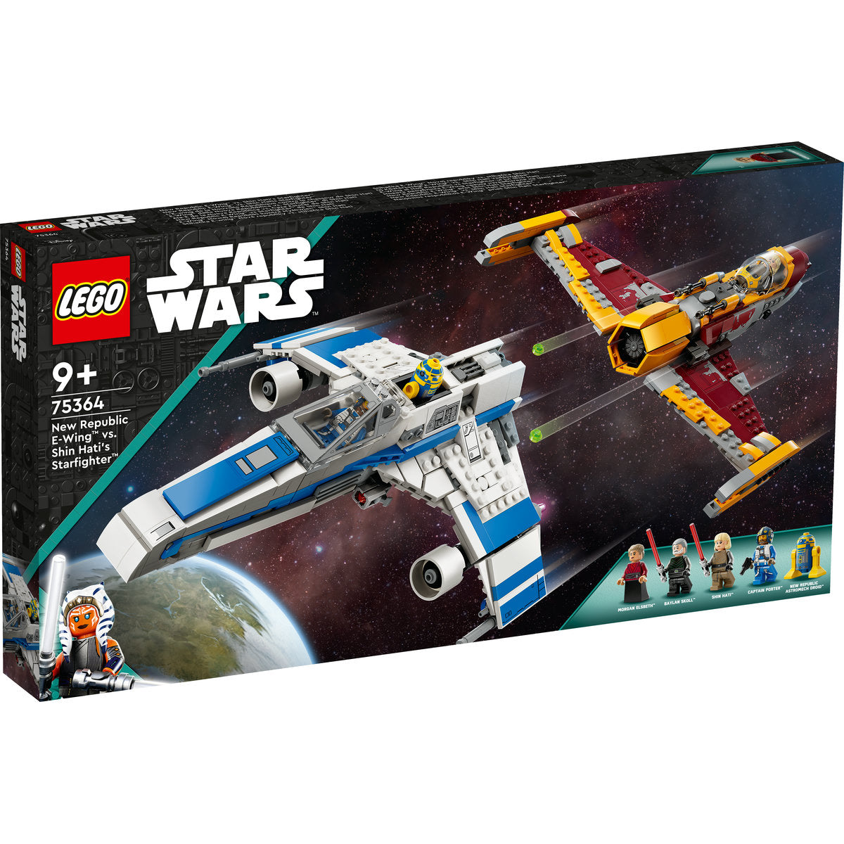 LEGO Star Wars New Republic E-Wing vs. Shin Hati’s Starfighter 75364 - Moons Toystore