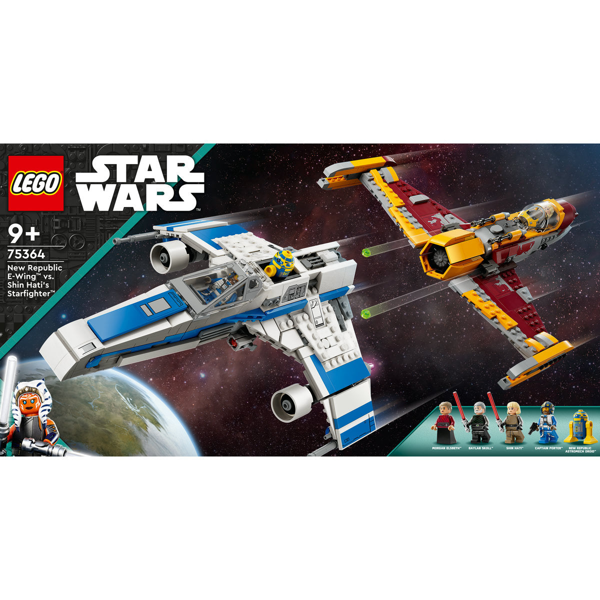 LEGO Star Wars New Republic E-Wing vs. Shin Hati’s Starfighter 75364 - Moons Toystore