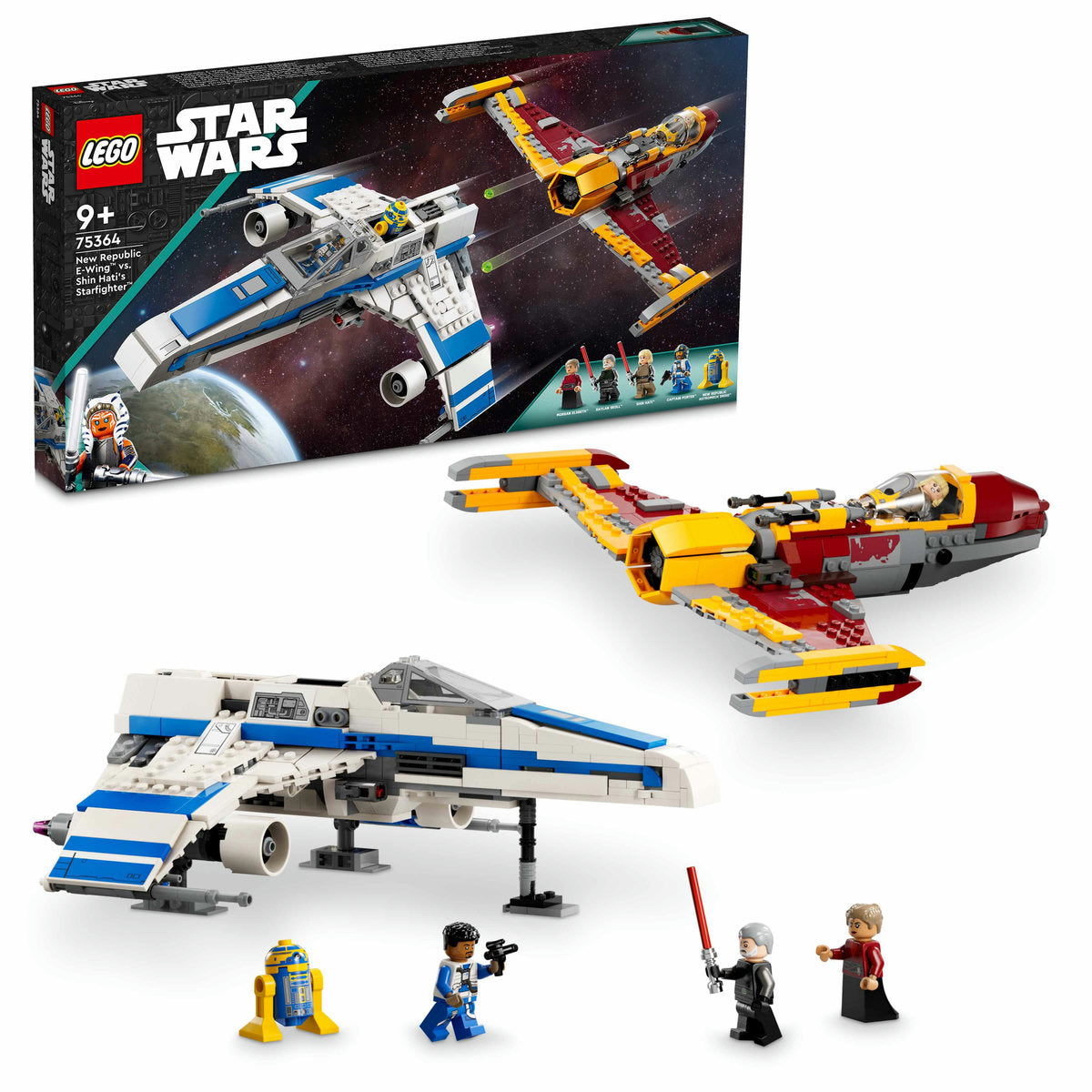 LEGO Star Wars New Republic E-Wing vs. Shin Hati’s Starfighter 75364 - Moons Toystore