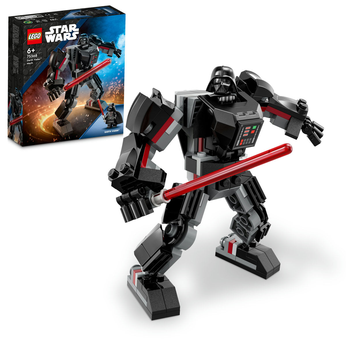 LEGO Star Wars Darth Vader Mech Building Toy 75368 - Moons Toystore