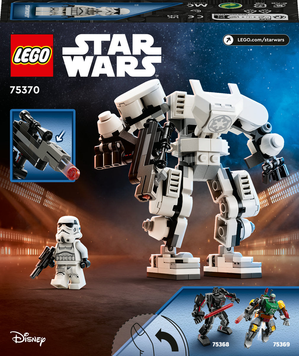 LEGO Star Wars Stormtrooper Mech Figure Set 75370 - Moons Toystore