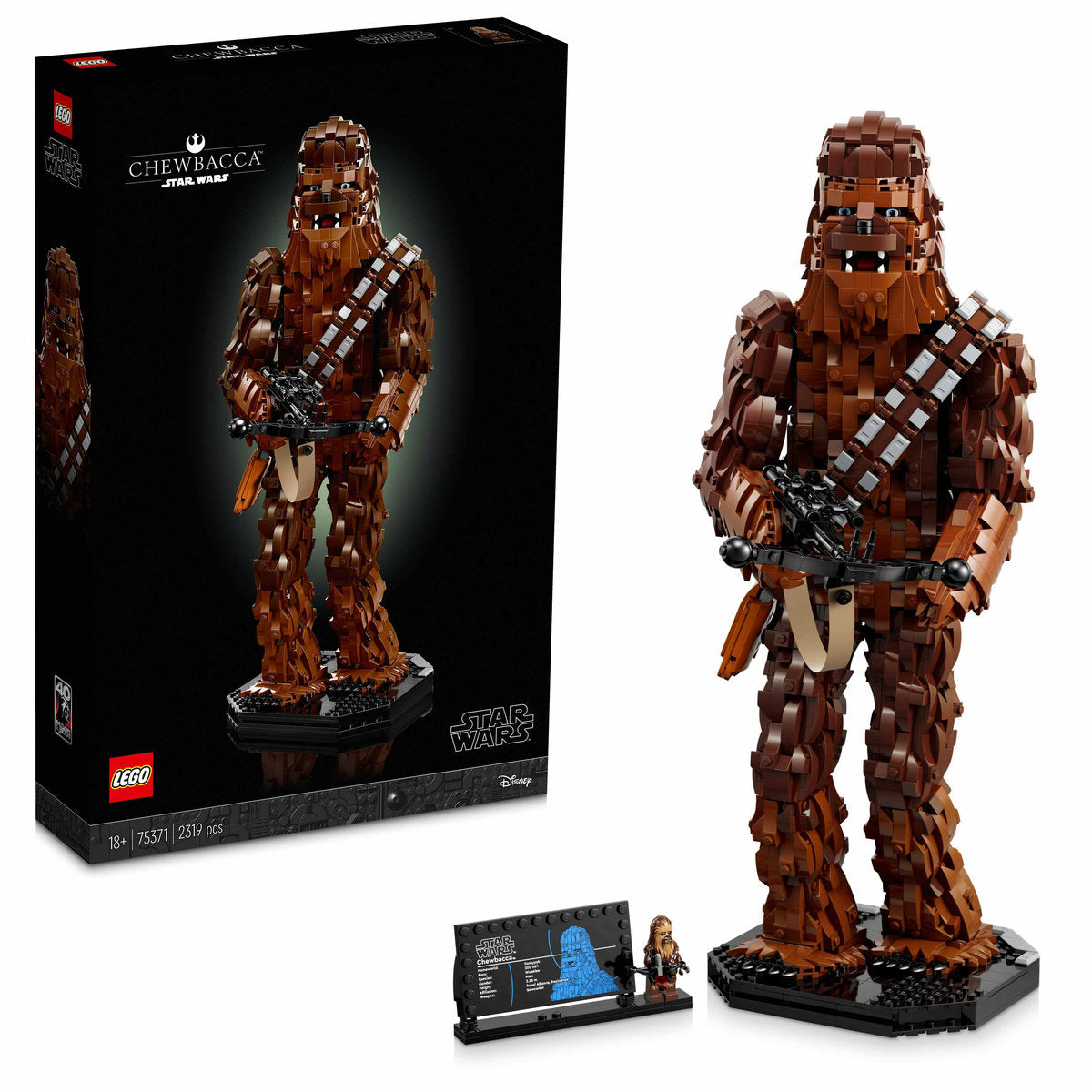 LEGO Star Wars Chewbacca Figure Set for Adults 75371 - Moons Toystore