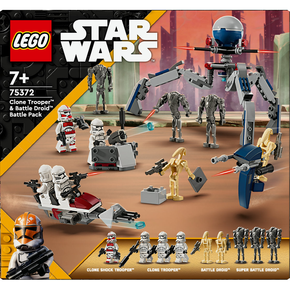 LEGO Star Wars Clone Trooper & Battle Droid Battle Pack 75372 - Moons Toystore