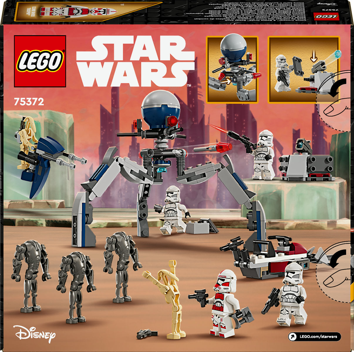 LEGO Star Wars Clone Trooper & Battle Droid Battle Pack 75372 - Moons Toystore
