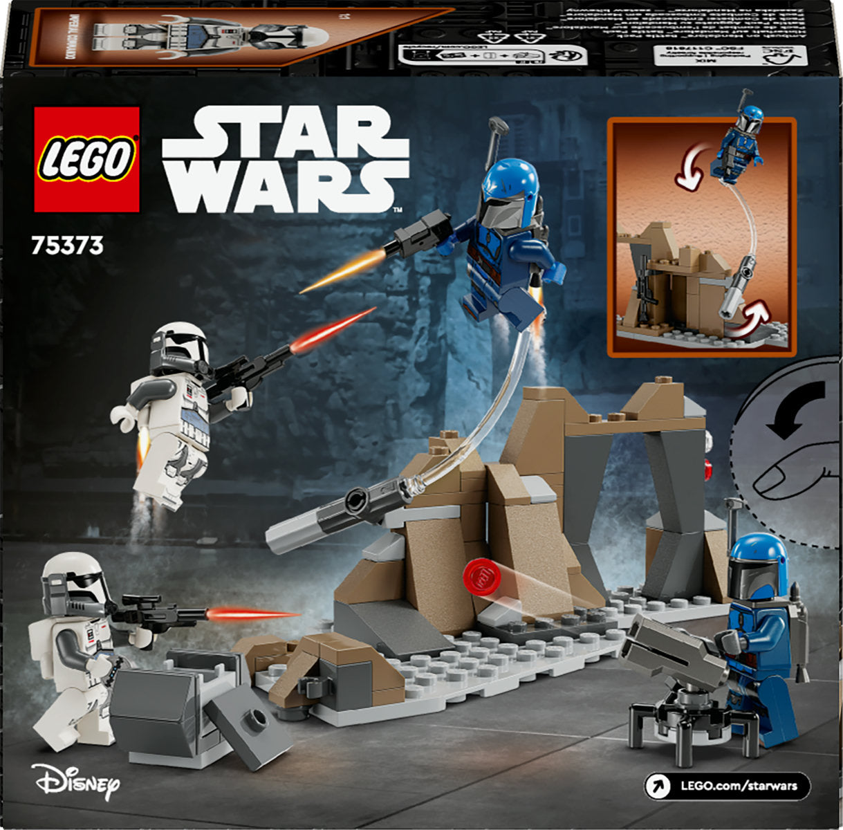 LEGO Star Wars Ambush on Mandalore Battle Pack 75373