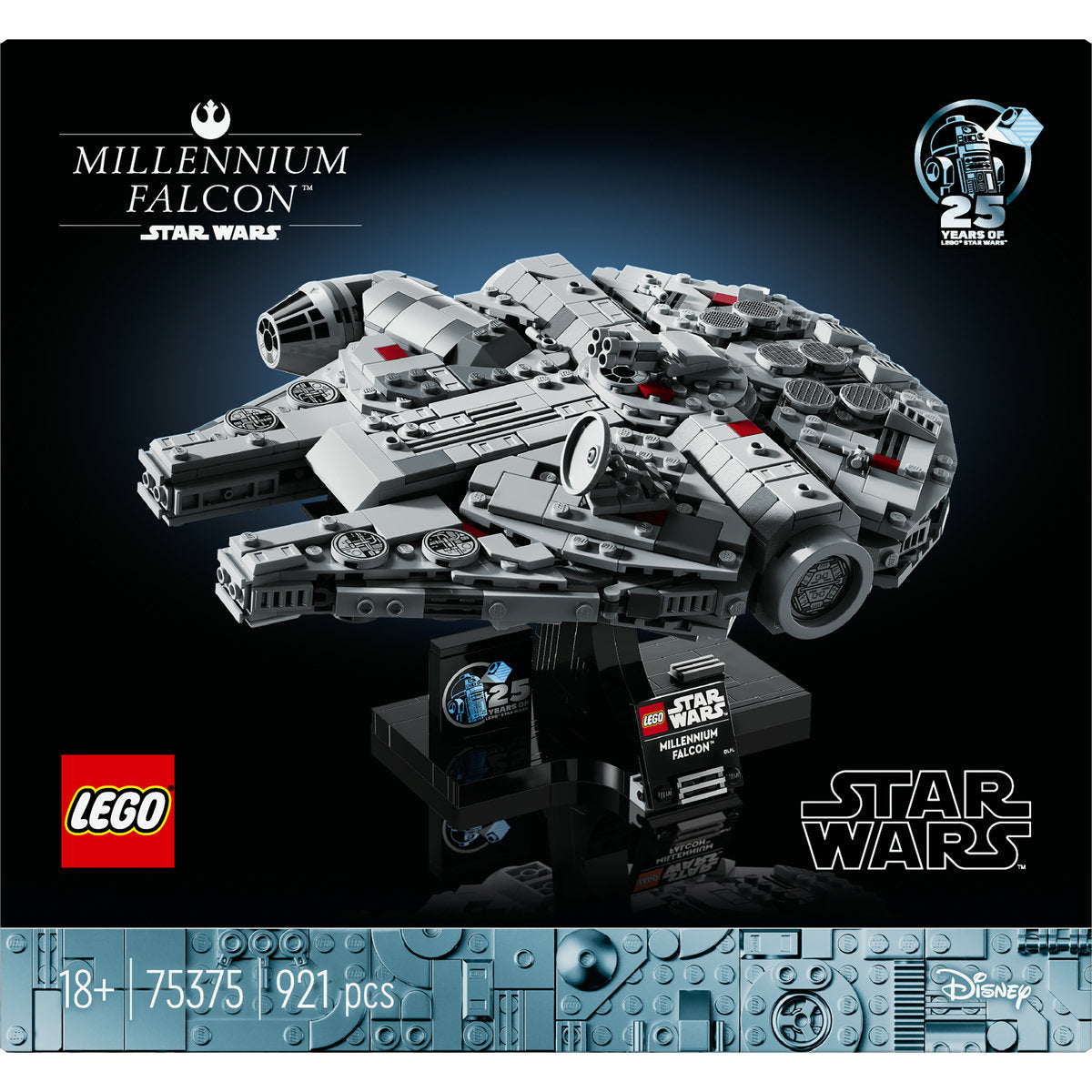 LEGO Star Wars Millennium Falcon Model Set 75375 - Moons Toystore