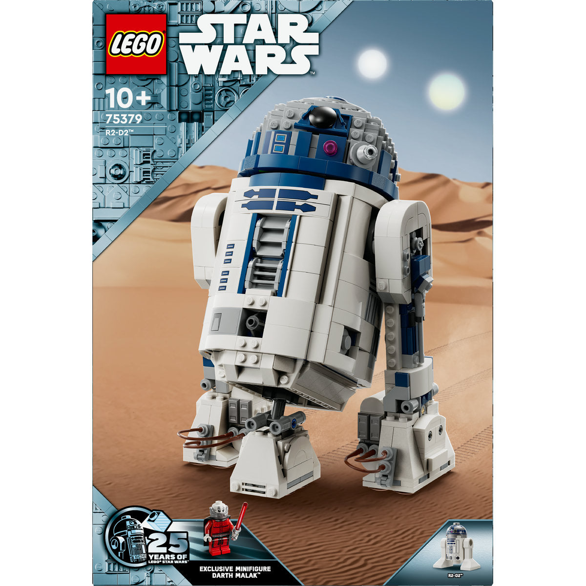 LEGO Star Wars R2-D2 Droid Figure Building Toy 75379 - Moons Toystore