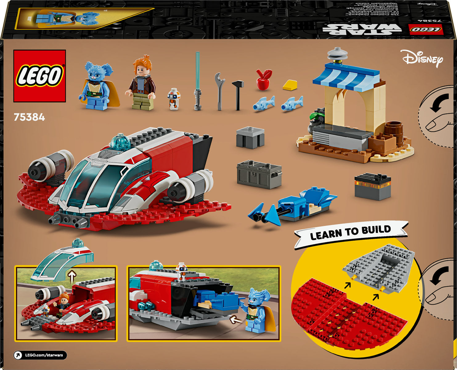 LEGO Star Wars The Crimson Firehawk Action Toy 75384