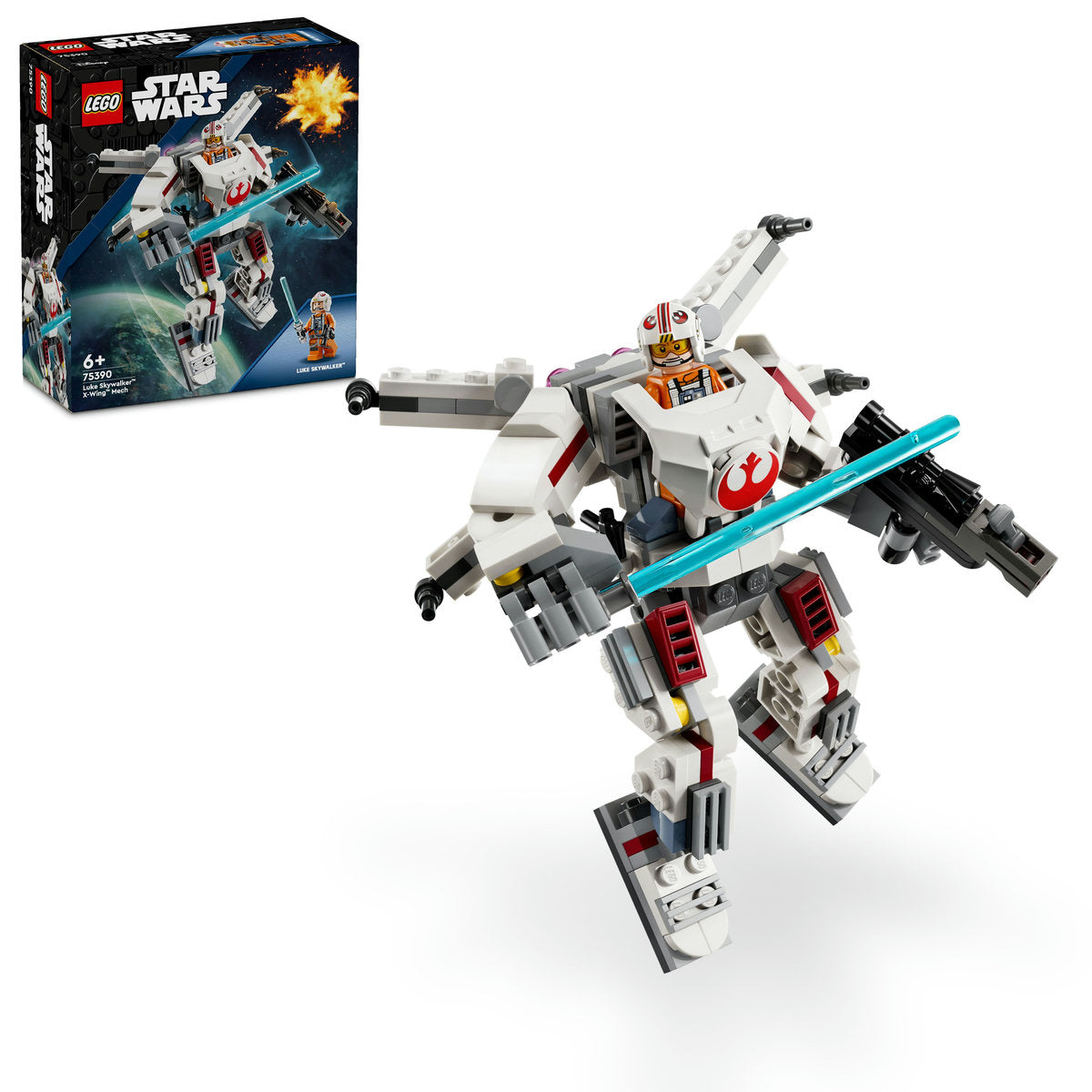LEGO Star Wars Luke Skywalker X-Wing Mech Set 75390