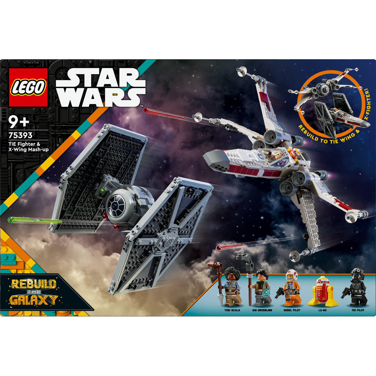 LEGO Star Wars TIE Fighter & X-Wing Mash-up 75393 - Moons Toystore