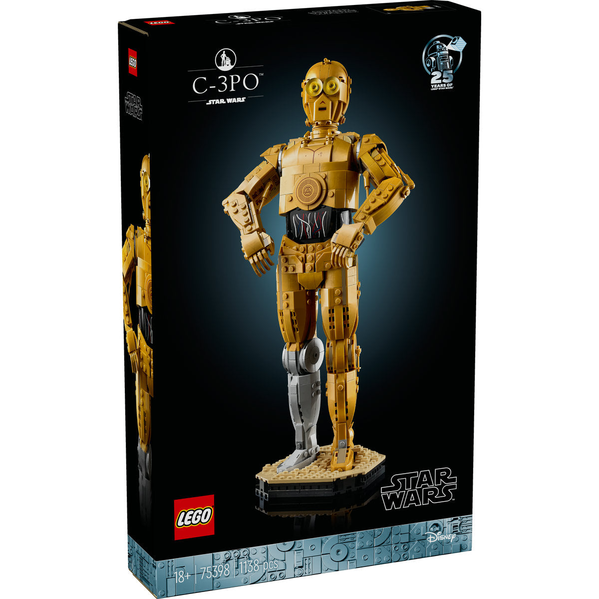 LEGO Star Wars C-3PO, Droid Character Figure 75398 - Moons Toystore