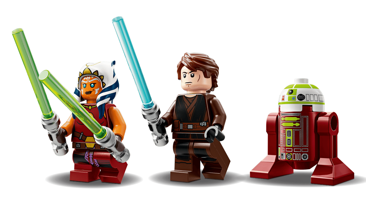 LEGO Star Wars The Clone Wars Ahsoka’s Jedi Interceptor Starfighter 75401