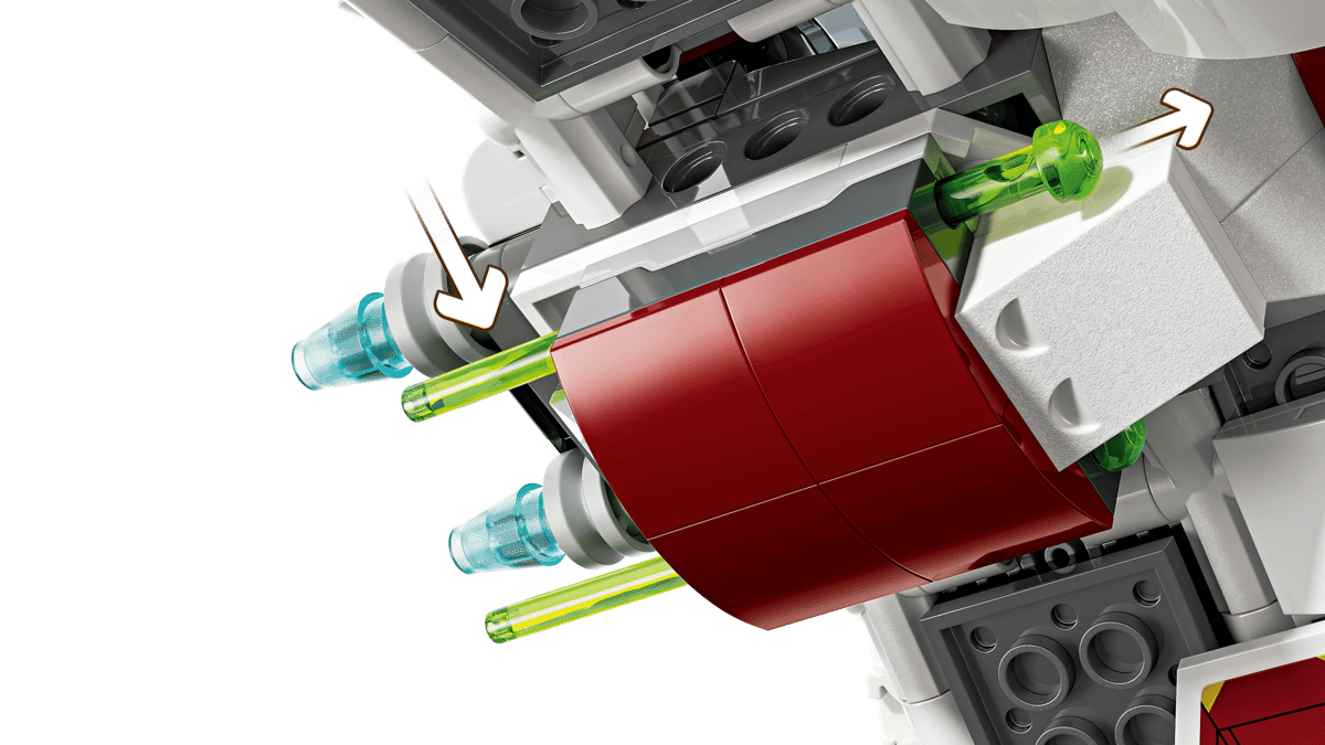 LEGO Star Wars The Clone Wars Ahsoka’s Jedi Interceptor Starfighter 75401